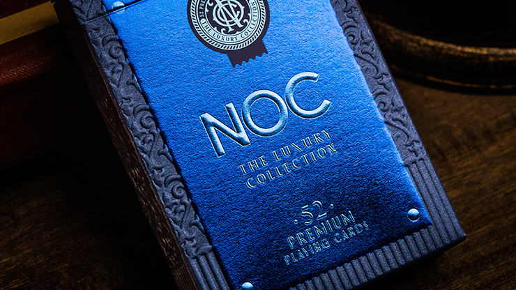 NOC (Blue) The Luxury Collection Playing Cards - Riffle Shuffle x The House of Playing Cards – Image 2