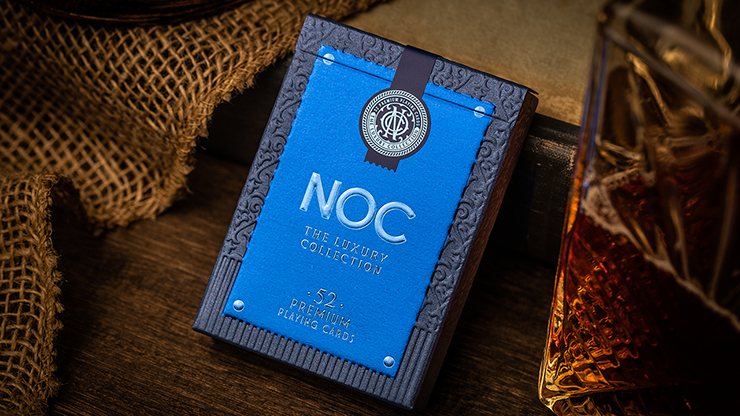 NOC (Blue) The Luxury Collection Playing Cards - Riffle Shuffle x The House of Playing Cards