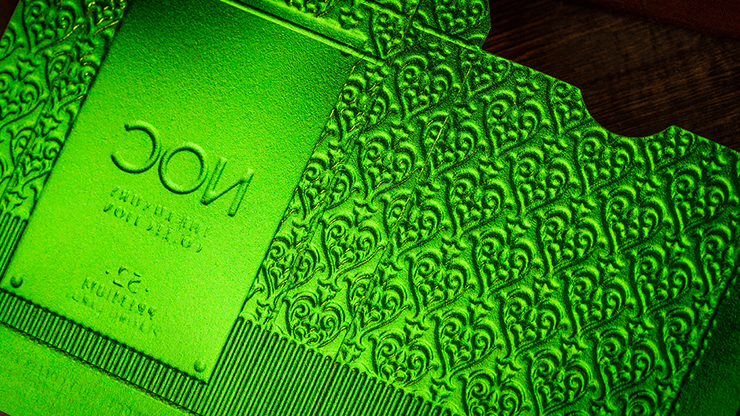 NOC (Green) The Luxury Collection Playing Cards - Riffle Shuffle x The House of Playing Cards – Image 3