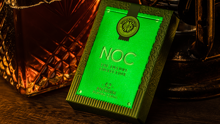 NOC (Green) The Luxury Collection Playing Cards - Riffle Shuffle x The House of Playing Cards