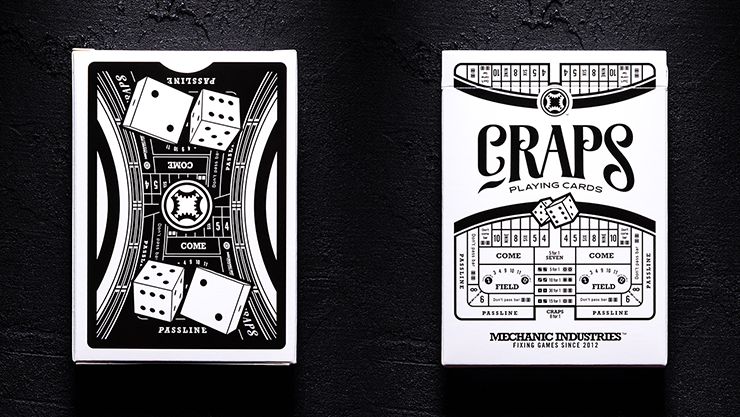 Craps Playing Cards (Online Instructions) - Mechanic Industries - Trick