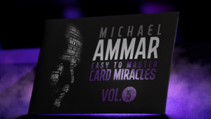 Easy to Master Card Miracles (Gimmicks and Online Instruction) Volume 5 - Michael Ammar - Trick