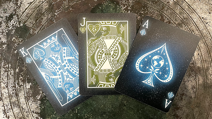 Bicycle Starlight Earth Glow Playing Cards - Collectable Playing Cards – Image 3