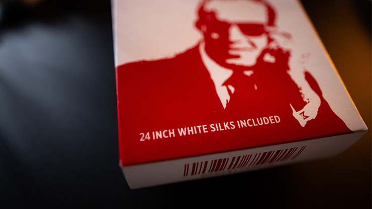 Slydini's Knotted Silks (White / 24 Inch) - Slydini & Murphy's Magic - Trick – Image 2