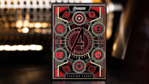 Avengers: Red Edition Playing Cards - theory11