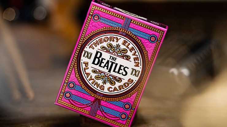 The Beatles (Pink) Playing Cards - theory11