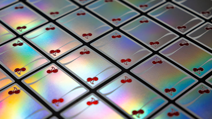 Cherry Casino Sands Mirage (Holographic) Playing Cards – Image 3