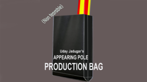 APPEARING POLE BAG BLACK (Gimmicked / No Tear) - Uday Jadugar - Trick