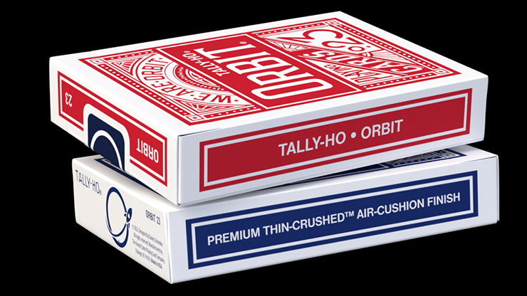 Orbit Tally Ho Circle Back (Red) Playing Cards – Image 2