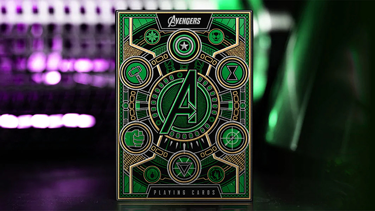 Avengers: Green Edition Playing Cards - theory11