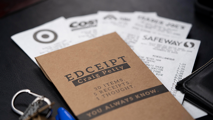 EDCeipt - Craig Petty - US VERSION (Gimmicks and Online Instructions) - Trick