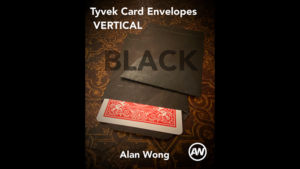 Tyvek VERTICAL Envelopes BLACK (10 pk.) - Alan Wong - Trick