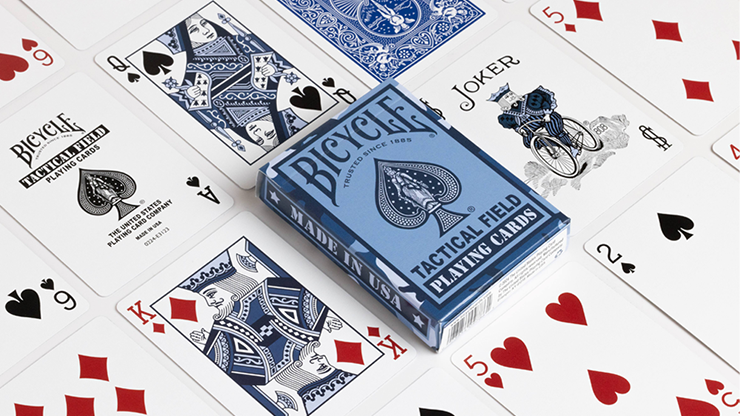 Bicycle Tactical Field (Navy) Playing Cards - US Playing Card Co – Image 3