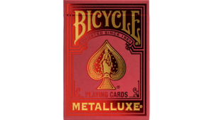 Bicycle Metalluxe Red Playing Cards - US Playing Card Co.