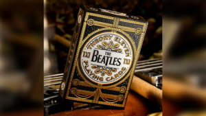 The Beatles Special Edition (Black) Playing Cards - theory11