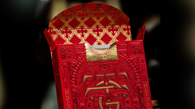 Tavern on the Green: Red Edition Playing Cards - theory11 – Image 3