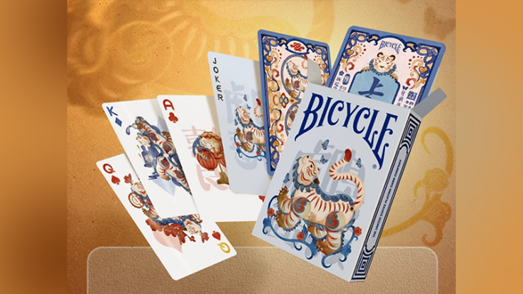 Bicycle Mascot (Tiger Sniffs the Rose) Playing Cards – Image 3