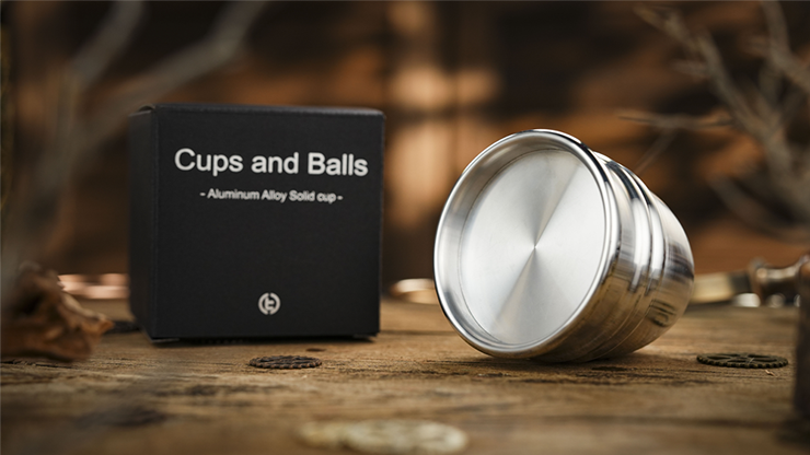 Aluminum Alloy Cups and Balls Matching Solid Cup - TCC Magic