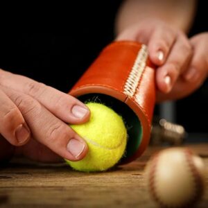 Leather Chop Cup - Clementine - TCC