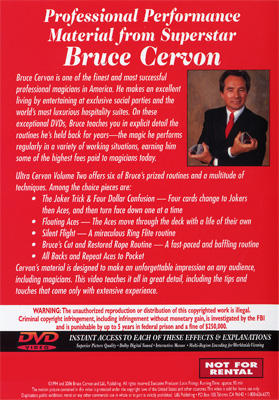 Ultra Cervon Vol. 2 - Bruce Cervon - DVD – Image 2