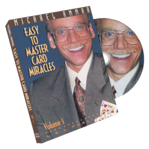 Easy to Master Card Miracles Volume 5 - Michael Ammar - DVD