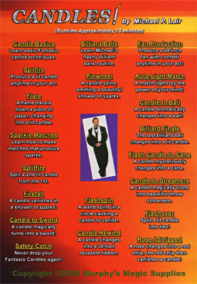 Candles! - Michael Lair - DVD – Image 2