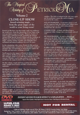 Magical Artistry of Petrick and Mia Vol. 2 - L&L Publishing - DVD – Image 2