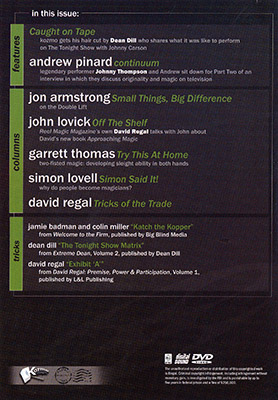 Reel Magic Magazine - Episode 6 (Dean Dill) - DVD – Image 2