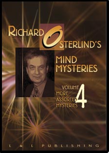 Mind Mysteries Vol 4 (More Assorted Mysteries) - Richard Osterlind - DVD