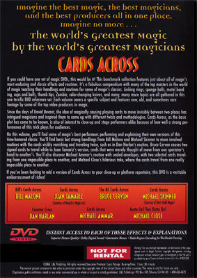 World's Greatest Magic: Cards Across - DVD – Image 2