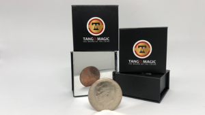 Copper Silver Coin (Half Dollar/English Penny) (D0060) - Tango - Trick