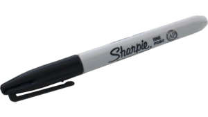 (Ungimmicked) Fine-Tip Sharpie (Black) box of 12 - Murphy's Magic Supplies - Trick