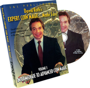 David Roth's Expert Coin Magic Made Easy Vol 3 (Intermediate to Advanced)