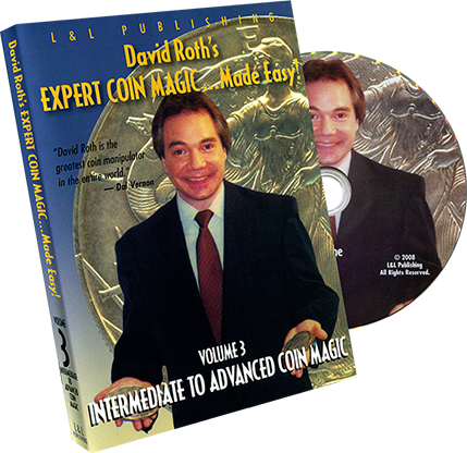 David Roth's Expert Coin Magic Made Easy Vol 3 (Intermediate to Advanced)