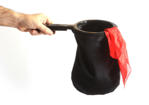 Change Bag Velvet REPEAT WITH ZIPPER (All Black) - Bazar de Magia