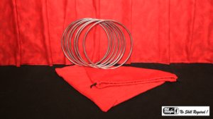 8" Linking Rings SS (7 Rings) - Mr. Magic - Trick