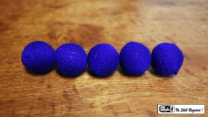 Crochet 5 Ball combo Set (1"/Blue) - Mr. Magic - Trick