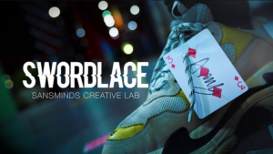 Pro Series: Swordlace Black (DVD and Gimmick) - SansMinds Creative Lab