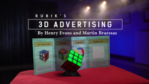 Rubik's Cube 3D Advertising (Gimmicks and Online Instructions) - Henry Evans and Martin Braessas - Trick