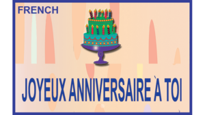HAPPY BIRTHDAY TORN AND RESTORED (French) 25 PK. - Uday's Magic World - TRICK