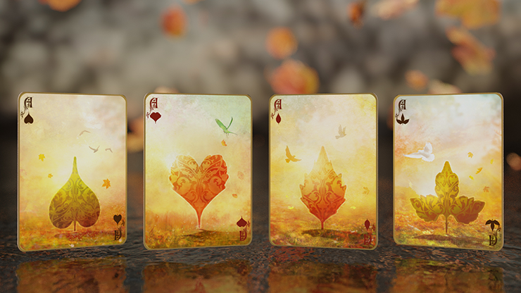 Entwined Vol.2 Fall Gold Playing Cards – Image 3