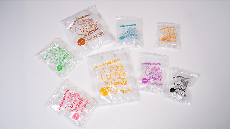 Pillow Squeaker Single Voice (12pk Medium) - Murphys Magic – Image 2