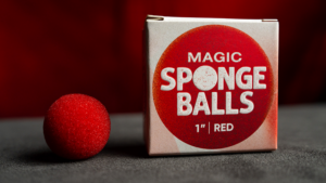 Magic Sponge Balls 4PK RED 1" - Murphy's Magic