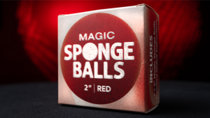 Magic Sponge Balls 4PK RED 2" - Murphy's Magic