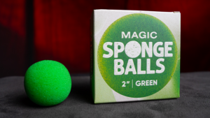 Magic Sponge Balls 4PK GREEN 2" - Murphy's Magic