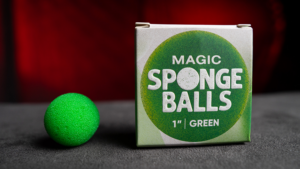 Magic Sponge Balls 4PK GREEN 1" - Murphy's Magic