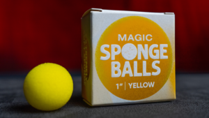 Magic Sponge Balls 4PK YELLOW 1" - Murphy's Magic