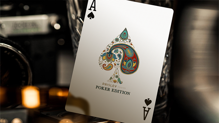 Paisley Poker Mini Playing Cards - Dutch Card House Company – Image 2