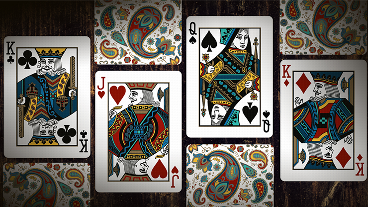 Paisley Poker Mini Playing Cards - Dutch Card House Company – Image 3
