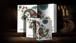 Paisley Poker Mini Playing Cards - Dutch Card House Company